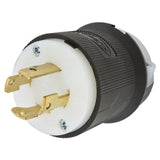 Locking Plug by Hubbell – Hubbell, Nylon, Black, White, Model HBL2721