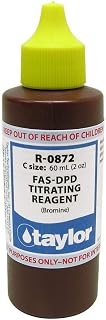 Taylor Reagent Refills, FAS-DPD Titrating Reagent (Bromine) 2 Oz Bottle R-0872-C