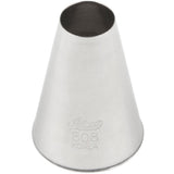 Pastry Tube - Plain - Size by Ateco – 808, Stainless Steel, White, Model 014963008089
