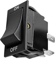 On/Off Rocker Switch 20A 125V/250V 4 Pin DPST Fit for CRES-Cor | Replace 0808-116-K 0808-103-1, Easy Installation for Compatible Equipment