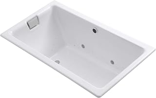 Kohler Tea-for-two 66-in Heated Bubblemassage Air Bath
