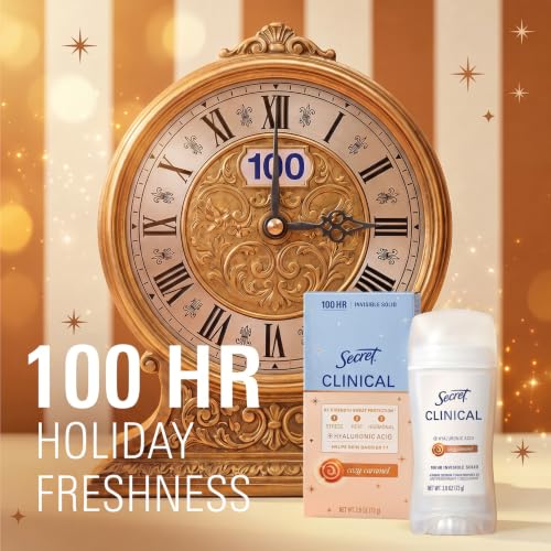 Secret Cozy Caramel / 2.6 Ounce (Pack of 1) / 1 Antiperspirant Deodorant