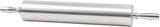 Winco 18" Aluminum Commercial Rolling Pin | Foodservice, Great for Pastry Dough, Pizza Dough, Cookies and Baking Prep
