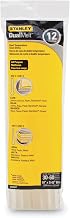 STANLEY Hot Glue Sticks, Dual Temp, 10-Inch, 12-Pack (GS25DT)