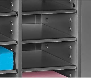 Tennsco Extra Shelves,11 1/8 x 9 1/4",Black,PK5 4005BK - 1 Each