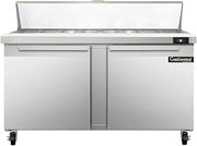 SW60-16C Sandwich Unit, 60" W, With 16 Pan Top Openings & 19" Cutting Board