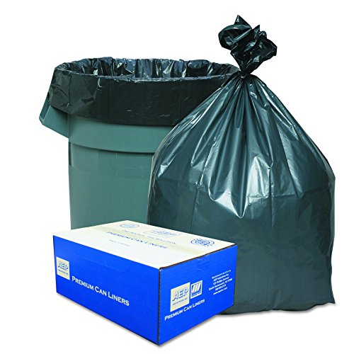 Webster Silver / Black / 56.0 gallons / 50 Trash Bags