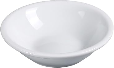 Yanco AC-32 ABCO 3.5 oz Fruit Bowl, 4.25" Diameter, Porcelain, Super White, Pack of 36