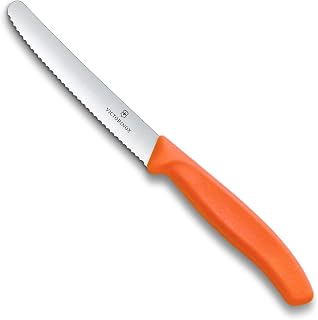 Victorinox Swiss Classic 4 in Serrated Round Tip Tomato & Table Knife
