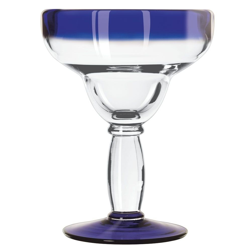 Aruba 12 Ounce Margarita Glass - 12 / CS by Libbey – 12 Ounces, 12.0 fluid_ounces, Glass, Blue, Model 92308