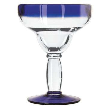 Aruba 12 Ounce Margarita Glass - 12 / CS by Libbey – 12 Ounces, 12.0 fluid_ounces, Glass, Blue, Model 92308