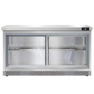 SW60-SGD-FB Two Section Work Top Refrigerator 60" W by Continental Refrigerator – 17.0 cubic_feet