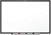 Quartet S537B Classic Melamine Dry Erase Board, 72 x 48, White Surface, Black Frame (QRTS537B)