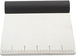 KitchenAid All Purpose Stainless Steel Dough Pastry Scraper/Chopper/Cutter with Measurement Scale, 6-Inch