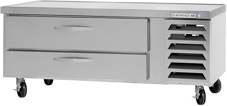 Beverage Air WTFCS52-1 Single-Section Worktop Cook Stand Freezer 9.7 cu. ft.