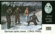 Masterbox Master Box 3507 German Tank Crew 4 fig KIT 1 WWII 1/35