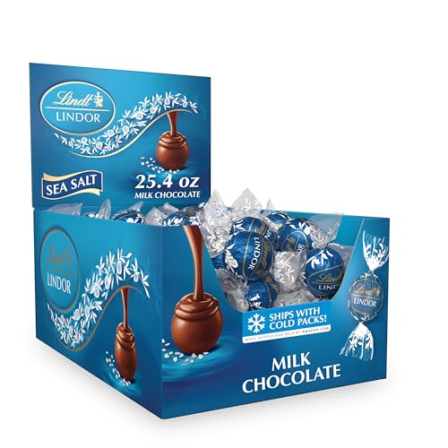 Lindt Sea Salt / 25.4 Ounce (Pack of 1) / Sea Salt Truffles Assortment Boxes