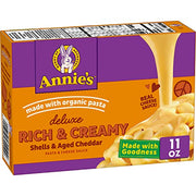 Annie's Homegrown Shells & Aged Cheddar / 11 Ounce (Pack of 1) / 1 Macaroni & Cheese