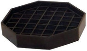 Bar Maid CR-1440 Trivet Style Black Octagon 6" Drip Catcher
