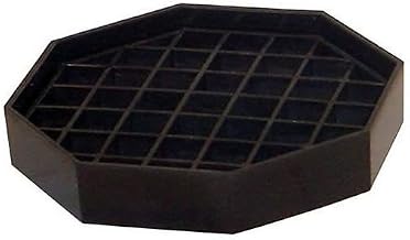 Bar Maid CR-1440 Trivet Style Black Octagon 6" Drip Catcher