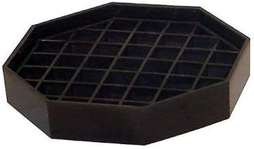 Bar Maid CR-1440 Trivet Style Black Octagon 6" Drip Catcher