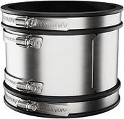 Fernco 1002-55RC Shielded Below Ground Sewer Pipe Coupling for Clay to Cast Iron, Plastic or Steel Plumbing Waste Connections