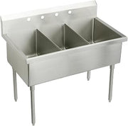 Elkay WNSF83540 Commercial Sink, Lustrous Satin Finish