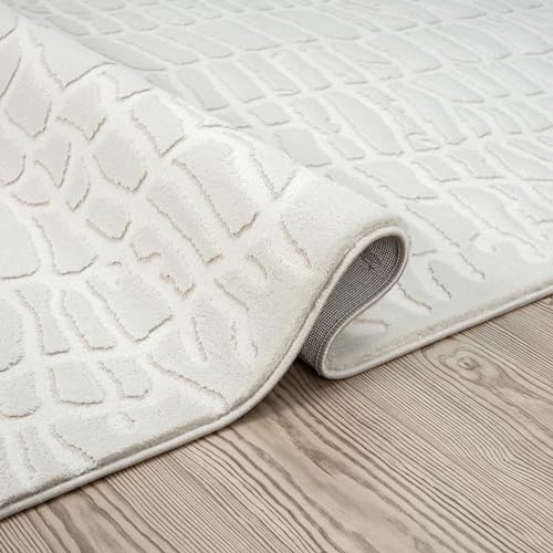 Abani 8' x 10' (Rectangular) / Cream / Modern Area Rugs