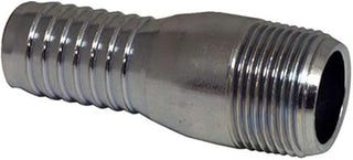 Apache 43050580 King Nipple, Plated Steel, 2"