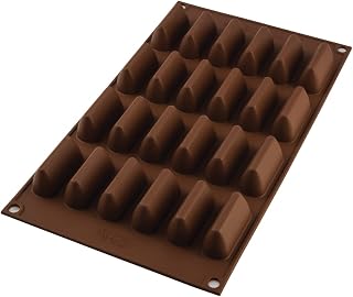 Silikomart Silicone Easy Chocolate Mold, Chocogianduia