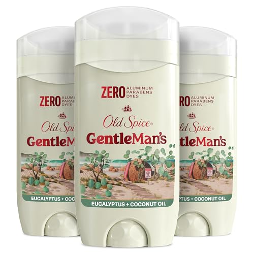 Old Spice Eucalyptus + Coconut Oil / 3 Ounce (Pack of 3) / 3 Deodorant