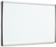 Quartet Magnetic Dry-Erase Boards With Adjustable Clips