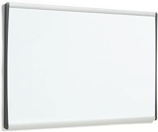 Quartet Magnetic Dry-Erase Boards With Adjustable Clips
