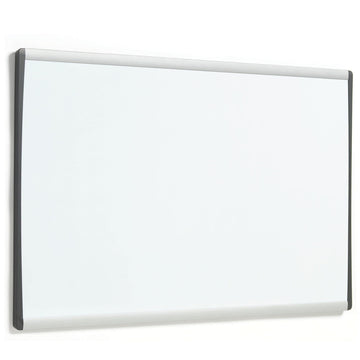 Magnetic Dry-Erase Boards With Adjustable Clips by Quartet – 11"W x 14"H, Fabric, Silver, Model ARC1411