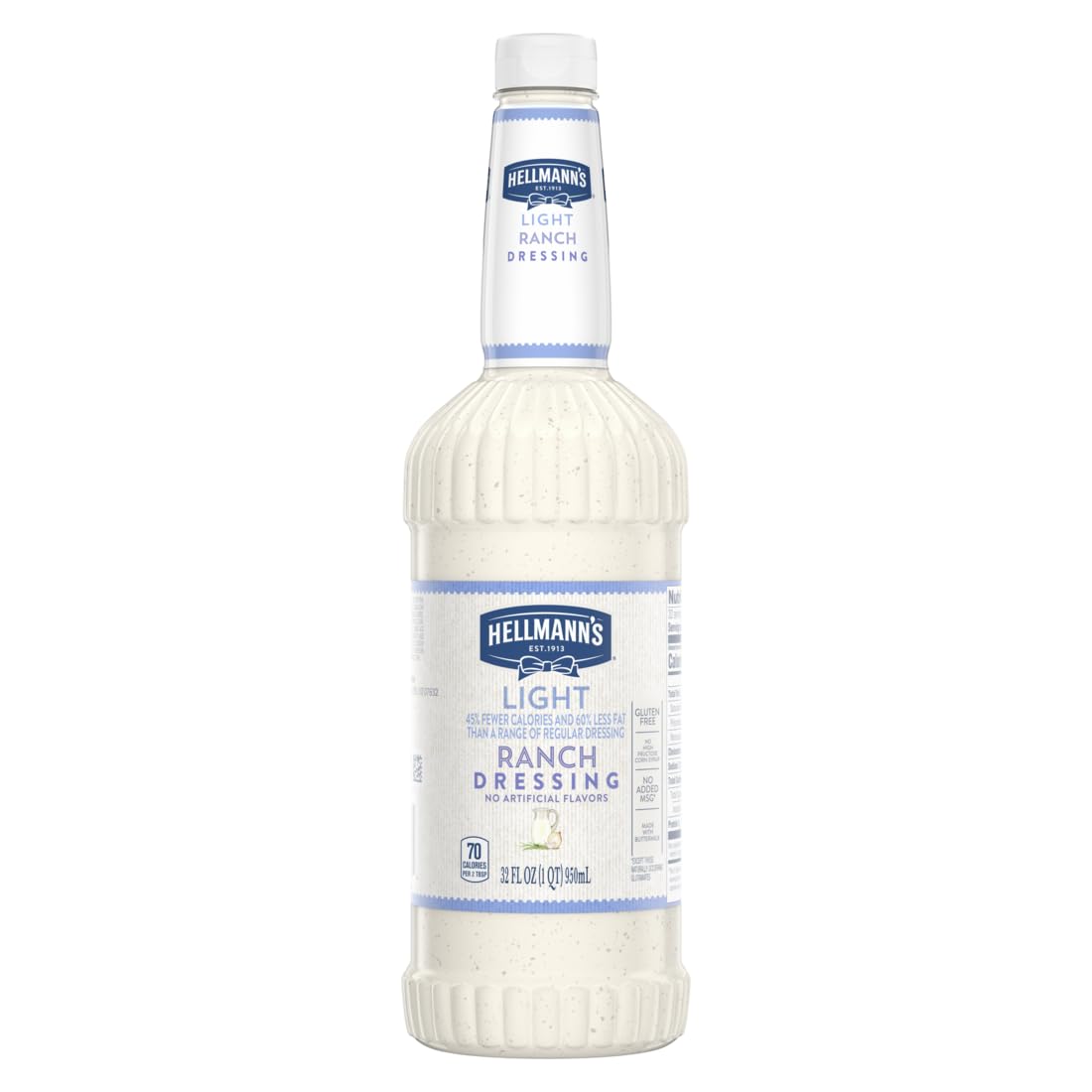HELLMANN'S Light Ranch / 32 Ounce (Pack of 6) / 1 Ranch