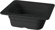 G.E.T. Enterprises GET ML-157-BK Sixth-Size Insert Melamine Food Pan,2.5" Deep, Black