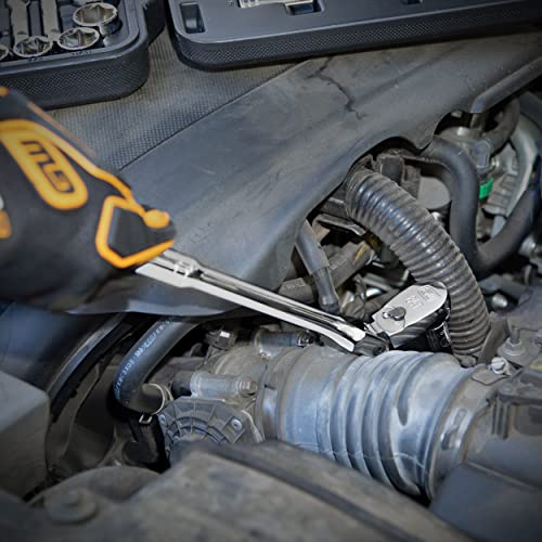 GEARWRENCH 4 Pc. Flex / New Version / Silver Socket Wrenches