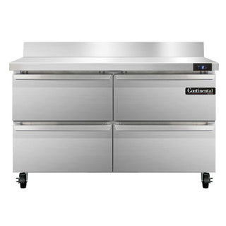 Continental Refrigerator Two Section Work Top Freezer 48"W by Value Line – Model SWF48-BS-D