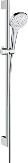 hansgrohe Brausenset Croma Select E Vario EcoSmart/Unica 900mm Weiss/Chrom, 26593400
