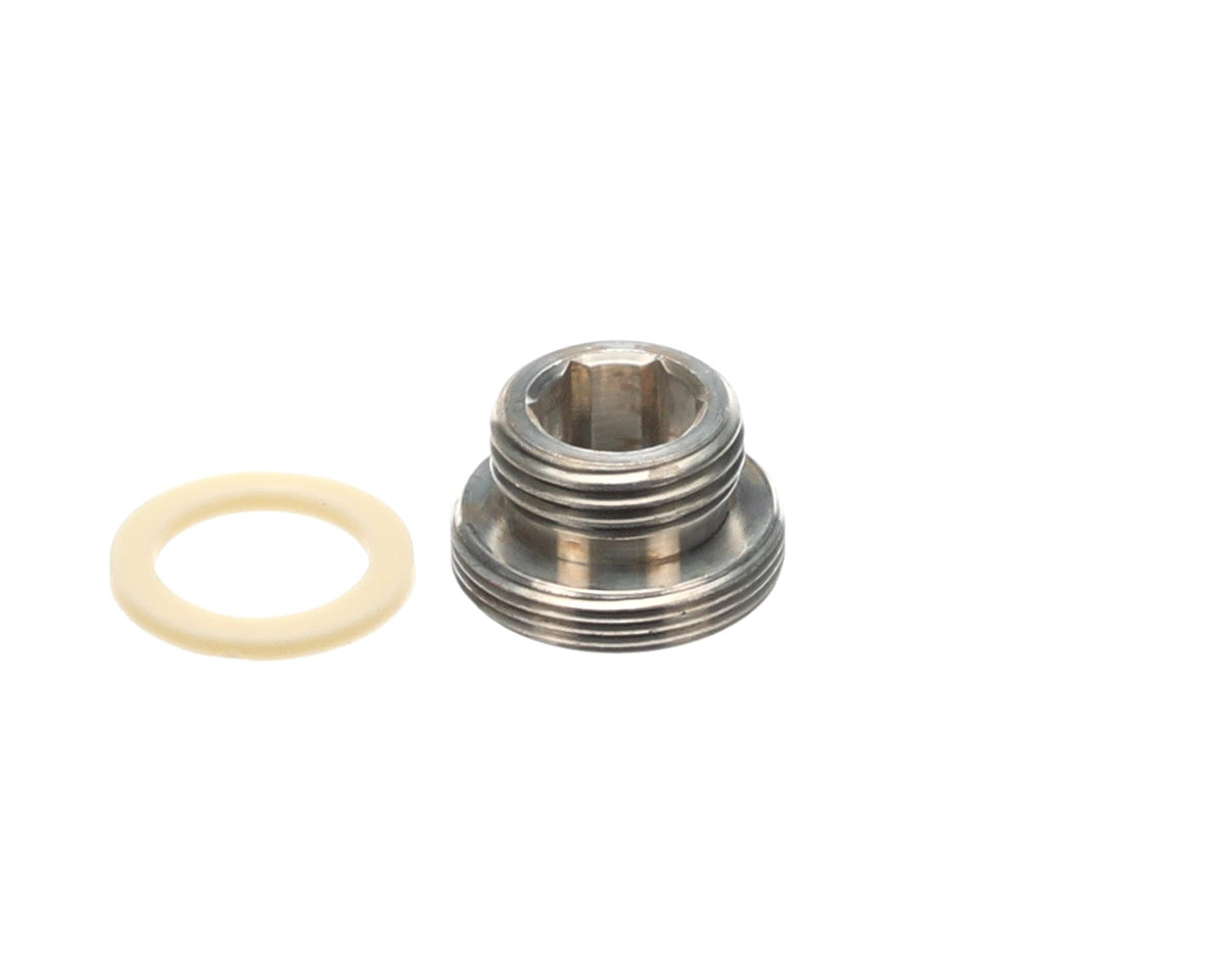 044A Adapter for B-0199-02 Aerators by T&S Brass – not_applicable, Chrome plated brass, White, Model 1031-Yosemitei5