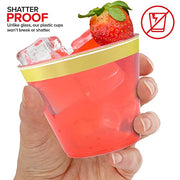 Stock Your Home 100 Count / Gold Rim / Fine Cups
