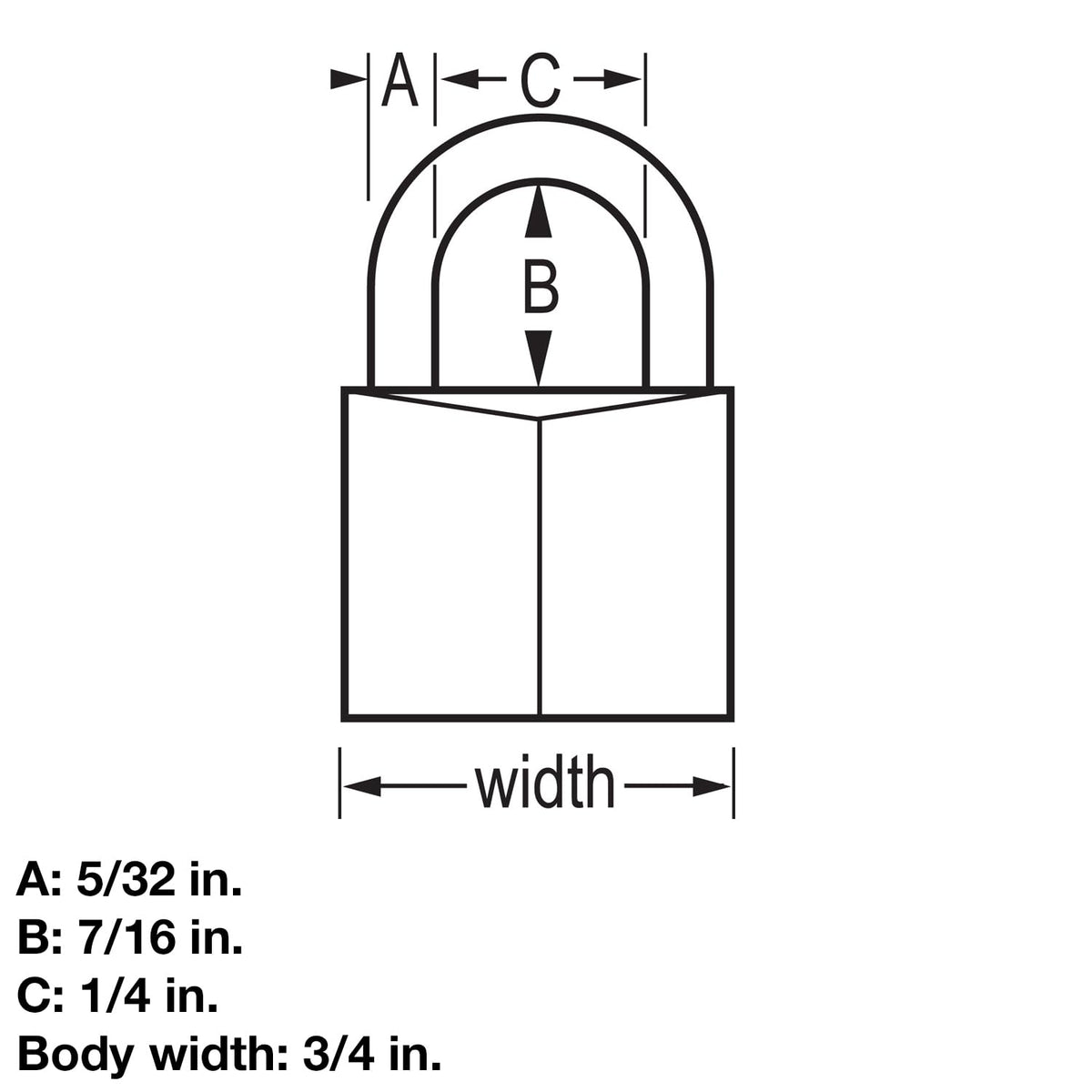 Master Lock 1 / 2 Count (Pack of 2) / Black Keyed Padlocks