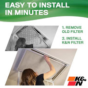 K&N 23.4" x 23.4" x 0.8" / Merv 13 / 1 Furnace Filters