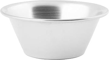 TableCraft 5068 Sauce Cup, 2 oz., Dishwasher Safe, Stainless Steel, 72 Each per case