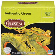 Celestial Seasonings Authentic Green Tea / 40 Count (Pack of 6) / Authentic Tea Samplers