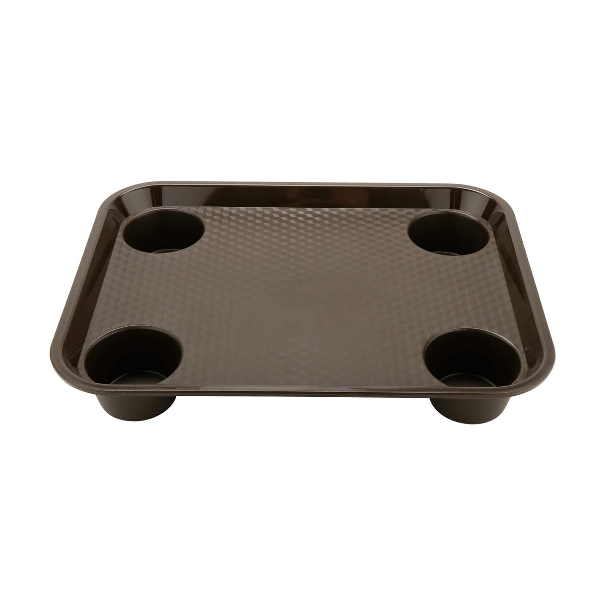 GET Brown / 17" x 14" / Modern Serving Trays