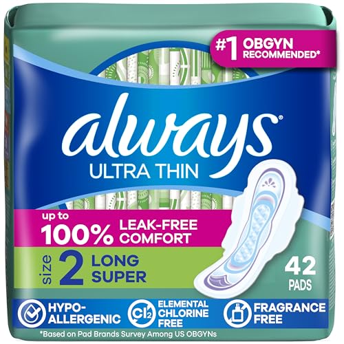 Always Size 2 / 42.0 / No Color Sanitary Napkins