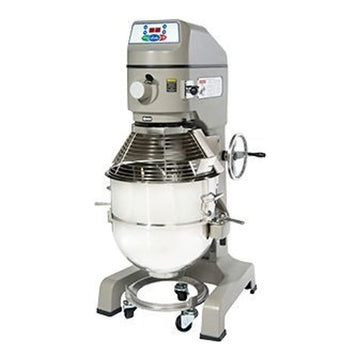 60-Quart Floor Planetary Mixer by Globe – 60.0 quarts, Stainless Steel, Gray, Model SP60