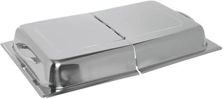 HUBERT Steam Table Pan Hotel Pan Cover Full Size Stainless Steel Hinged