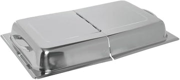 HUBERT Steam Table Pan Hotel Pan Cover Full Size Stainless Steel Hinged